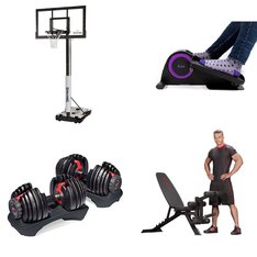 Pallet - 7 Pcs - Exercise & Fitness, Golf, Outdoor Sports - Customer Returns - Bowflex, SwingLogic, Sunny Health & Fitness, Spalding