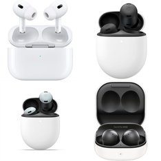 Pallet – 990 Pcs – In Ear Headphones, Over Ear Headphones, Other, Photo, Thermal & Dot Matrix – Customer Returns – Apple, Samsung, Razer, Nokia