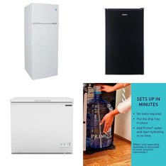 Pallet - 4 Pcs - Refrigerators, Bar Refrigerators & Water Coolers - Customer Returns - Galanz, Frigidaire, Primo, Avanti