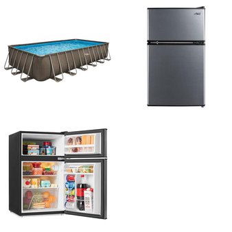 2 Pallets – 8 Pcs – Pools & Water Fun, Bar Refrigerators & Water Coolers, Refrigerators – Overstock – Summer Waves