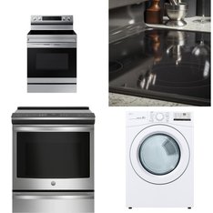8 Pcs - Ovens / Ranges, Laundry, Dishwashers - Used - GE, Samsung, LG, WHIRLPOOL