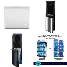 Pallet – 7 Pcs – Bar Refrigerators & Water Coolers, Refrigerators – Customer Returns – Primo, Primo Water, Frigidaire, Primo International