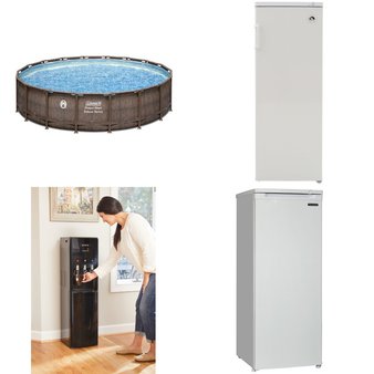 6 Pallets – 42 Pcs – Bar Refrigerators & Water Coolers, Freezers – Untested Customer Returns – Walmart