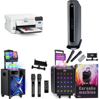 Pallet – 57 Pcs – Projector, Monitors, Accessories, Unsorted – Customer Returns – Roconia, KOORUI, PrettyCare, Motorola