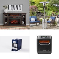 6 Pallets - 33 Pcs - Humidifiers / De-Humidifiers, Fireplaces, Heaters, Bar Refrigerators & Water Coolers - Customer Returns - HoMedics, Mm, Lasko, Smart for Life