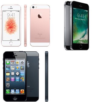 38 Pcs – Apple iPhones – Refurbished (BRAND NEW, GRADE B – Unlocked) – Models: MLY22LL/A – T, MD293C/A, MP822VC/A