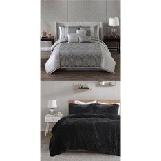 Pallet - 12 Pcs - Comforters and Duvets - Mixed Conditions - Private Label Home Goods, RIVERBROOK HOME, Intelligent Design