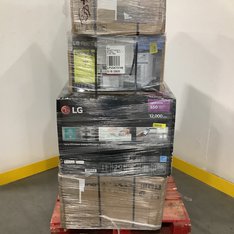 3 Pallets - 39 Pcs – LED & LCD, Air Conditioners, Microwaves - Untested Customer Returns - Major Retailer