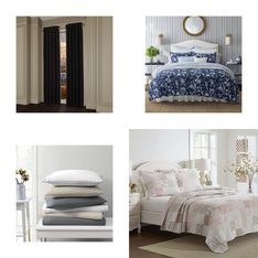 3 Pallets - 674 Pcs - Curtains & Window Coverings, Rugs & Mats, Decor, Bath - Like New or New Customer Returns - JC Penney