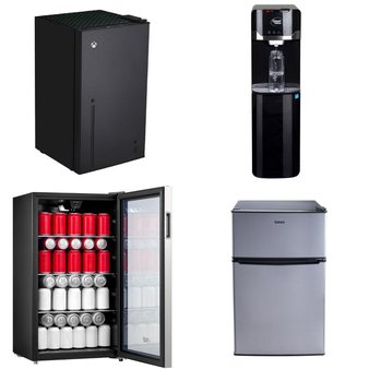 Pallet – 8 Pcs – Bar Refrigerators & Water Coolers, Refrigerators – Customer Returns – Galanz, Great Value, HISENSE, Arctic King