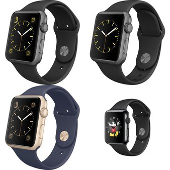 11 Pcs – Apple Watch Gen 1 – Refurbished (GRADE A) – Models: MJ3T2LL/A, MJ2X2LL/A, MLC72LL/A, NJ482LL/A