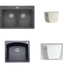 Pallet - 16 Pcs - Hardware, Kitchen & Bath Fixtures - Customer Returns - Kohler, Blanco, Saniflo, TOTO USA