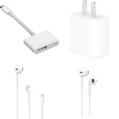 APPLE SPECIAL! 1 Pallet – 2639 Pcs – Other, Apple iPad, In Ear Headphones – Untested Customer Returns – Apple