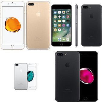 6 Pcs – Apple iPhone 7 Plus – Refurbished (GRADE A – Unlocked) – Models: MN4A2LL/A, MN492LL/A, MNQL2LL/A, MNQH2LL/A