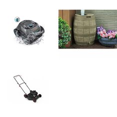 Pallet - 4 Pcs - Mowers, Vacuums, Other - Customer Returns - Hyper Tough, AIPER, Good Ideas