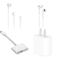 APPLE SPECIAL! 1 Pallet - 2712 Pcs - Other, In Ear Headphones, Apple iPad - Untested Customer Returns - Apple