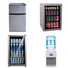 Pallet - 7 Pcs - Bar Refrigerators & Water Coolers, Food Processors, Blenders, Mixers & Ice Cream Makers - Customer Returns - Galanz, Arctic King, Frigidaire Professional, Dash