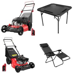 Pallet - 9 Pcs - Unsorted, Mowers, Game Room, Fireplaces - Customer Returns - PowerSmart, Bene Casa, UHOMEPRO, Naipo