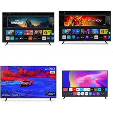 72 Pcs – LED/LCD TVs – Refurbished (GRADE A, GRADE B) – VIZIO, Samsung, LG, TCL