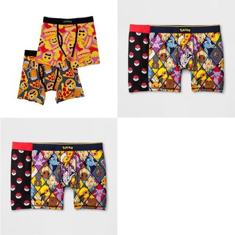 75 Pcs – Underwear & Socks – New – Retail Ready – The Pokemon Co., JOYPixels