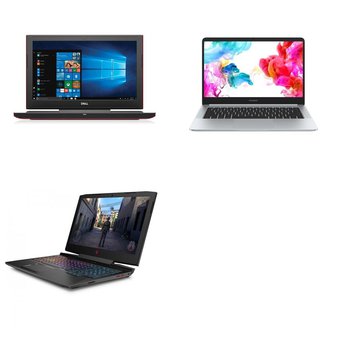 25 Pcs – Laptop Computers – Refurbished (GRADE A, GRADE B – No Power Adapter) – DELL, HP, Huawei