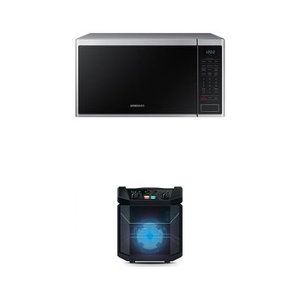 CYBER MONDAY CLEARANCE! Pallet – 17 Pcs – Microwaves, Portable Speakers – Customer Returns – Samsung