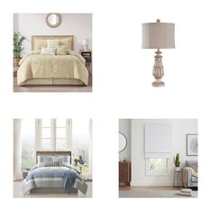 3 Pallets - 430 Pcs - Curtains & Window Coverings, Decor, Sheets, Pillowcases & Bed Skirts, Kitchen & Dining - Like New or New Customer Returns - JC Penney