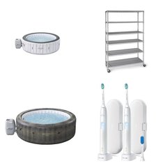 Pallet - 11 Pcs - Oral Care, Storage & Organization, Hot Tubs & Saunas, Hunting - Customer Returns - Mm, Philips, SaluSpa, Crosman