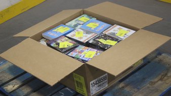1 Parcel Box – 60 Pcs – DVD Discs – NEW/SEALED Products – Walmart