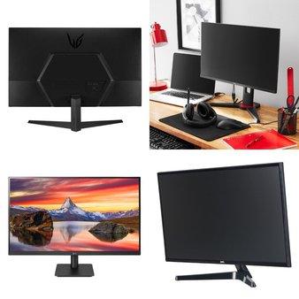 Pallet – 36 Pcs – Monitors – Customer Returns – Onn, LG, ACER