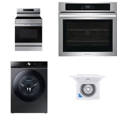 8 Pcs - Laundry, Ovens / Ranges - Used - Samsung, LG, Frigidaire, GE
