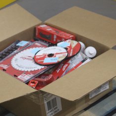 3 Parcel Boxes - 259 Pcs - Tool Accessories, Hand Tools - Conditionally Assessed Milwaukee Tools Returns (Conditions in Manifest)