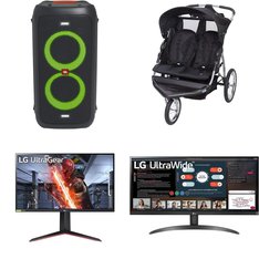 Pallet - 27 Pcs - Speakers, Vacuums, Monitors, Portable Speakers - Customer Returns - onn., Hoover, LG, Onn