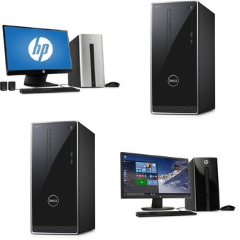 110 Pcs – Laptop & Desktop Computers – Salvage – HP, DELL, ACER, Dell Marketing USA, LP