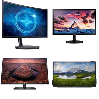 10 Pcs – Monitors – Refurbished (GRADE A, GRADE B, GRADE C) – Samsung IT, LG, HP, Samsung