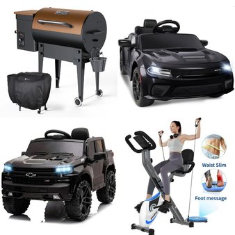 Pallet – 6 Pcs – Vehicles, Unsorted, Grills & Outdoor Cooking, Exercise & Fitness – Customer Returns – iRerts, Funtok, KingChii, POOBOO