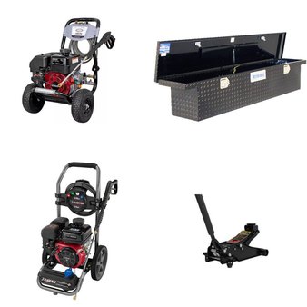 Pallet – 21 Pcs – Power Tools, Pressure Washers, Power, Unsorted – Customer Returns – Hart, Black Max, REESE, Simpson