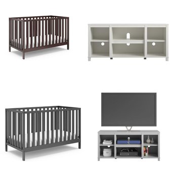 Pallet – 10 Pcs – TV Stands, Wall Mounts & Entertainment Centers, Baby – Overstock – Mainstays