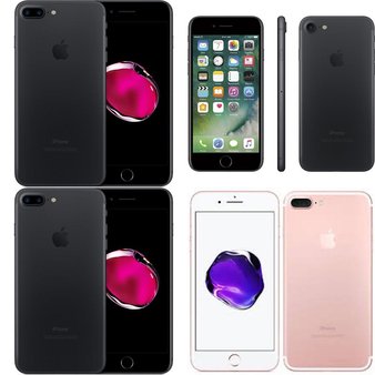31 Pcs – Apple iPhone 7 – Refurbished (GRADE B – Locked) – Models: 3C368LL/A, MNQH2LL/A – TF, MN9D2LL/A, MN8K2LL/A