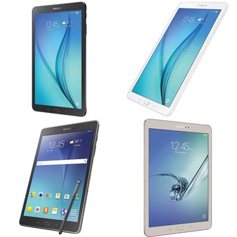 50 Pcs – Refurbished Samsung Galaxy Tablets (GRADE A, GRADE B) – Models: SM-T110NDWAXAC, SM-T280NZWAXAC, SM-P550NZAAXAC, SM-T560NZKUXAC