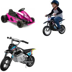 Pallet – 5 Pcs – Vehicles – Customer Returns – Razor, Hyper Toy