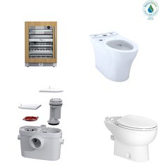 Pallet - 12 Pcs - Kitchen & Bath Fixtures, Hardware, Refrigerators - Customer Returns - Kohler, Saniflo, ProFlo, Dayton