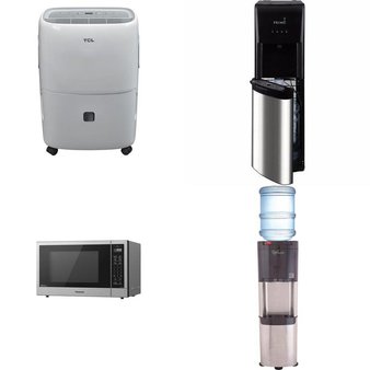 Pallet – 14 Pcs – Humidifiers / De-Humidifiers, Bar Refrigerators & Water Coolers – Customer Returns – TCL North America, Primo, Hamilton Beach, Emson
