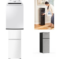 6 Pallets - 40 Pcs - Bar Refrigerators & Water Coolers, Freezers, Refrigerators, Laundry - Customer Returns - Primo Water, HISENSE, Galanz, Primo