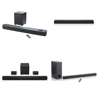 Pallet – 27 Pcs – Speakers – Customer Returns – onn., VIZIO, Philips, Onn