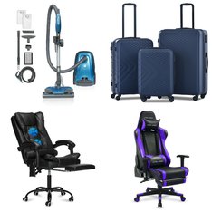 Pallet - 6 Pcs - Luggage, Chairs, Office, Vacuums - Customer Returns - GTRACING, Hoffree, Kenmore, Travelhouse