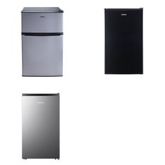 Pallet – 4 Pcs – Bar Refrigerators & Water Coolers, Refrigerators – Customer Returns – Galanz, HISENSE
