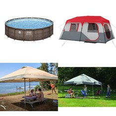 Pallet – 9 Pcs – Camping & Hiking, Pools & Water Fun – Customer Returns – Ozark Trail, Coleman, Ozark