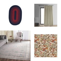 6 Pallets - 1274 Pcs - Curtains & Window Coverings, Decor, Bath, Rugs & Mats - Like New or New Customer Returns - JC Penney