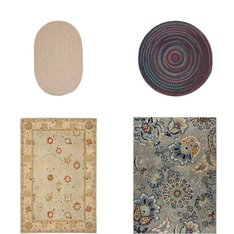 Pallet – 16 Pcs – Decor, Curtains & Window Coverings, Rugs & Mats – Mixed Conditions – Safavieh, Colonial Mills, Home Dynamix, Unmanifested Home, Window, and Rugs